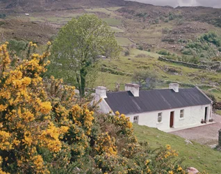 Cottage dans le comté de Kerry, Irlande